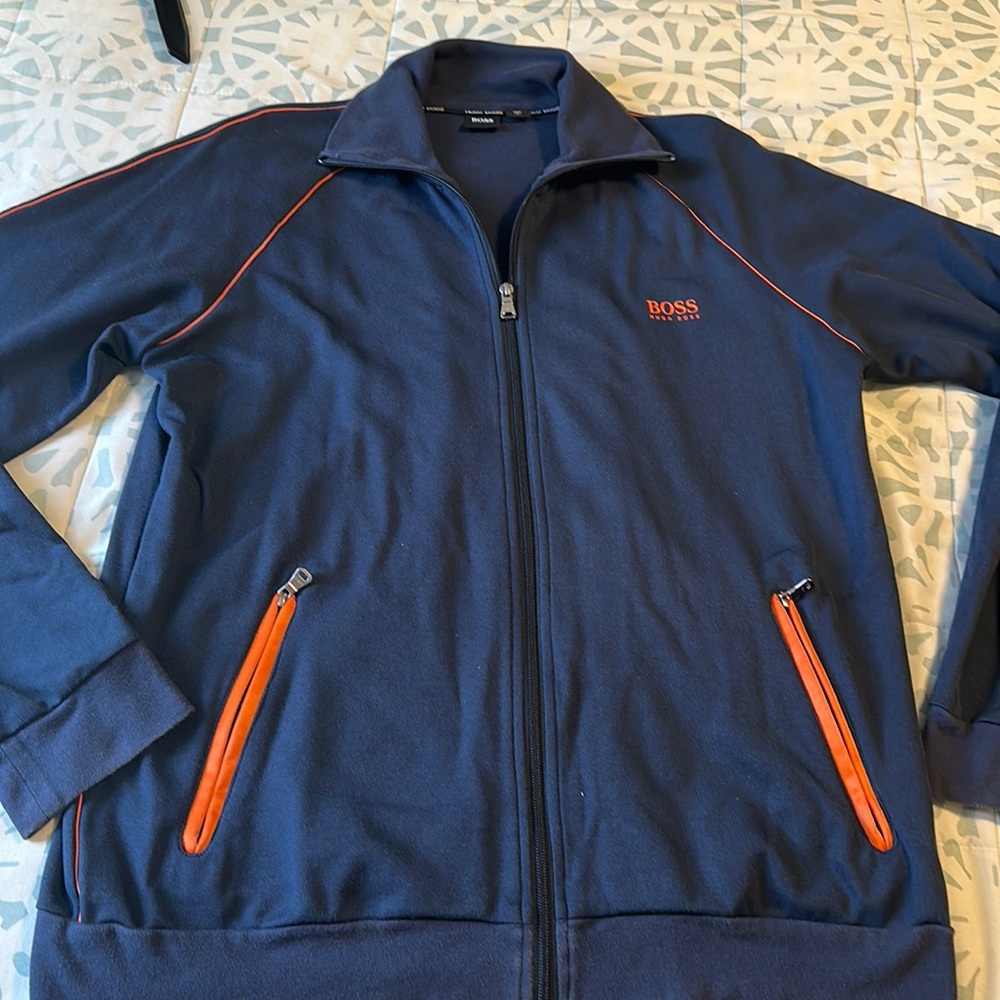 BOSS BY HUGO BOSS navy blue jacket size L